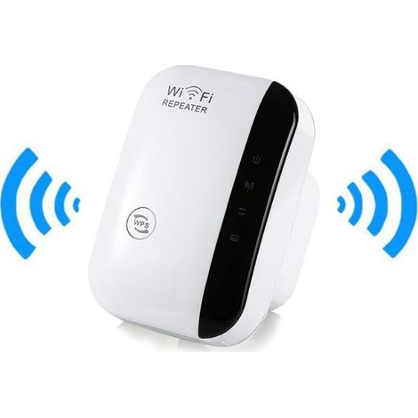 WLAN-Verstärker, 2,4-G-WLAN-Internet-Booster für zu Hause, 300 Mbit/s Super Enhanced WiFi Range Extender, WLAN-Signal-Repeater, einfache Installation und Abdeckung (1/4)