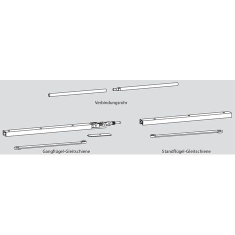 Gleitschiene G 96 GSR K8/K12 kurz, für Türschließer Zubehör dormakaba (1/5)