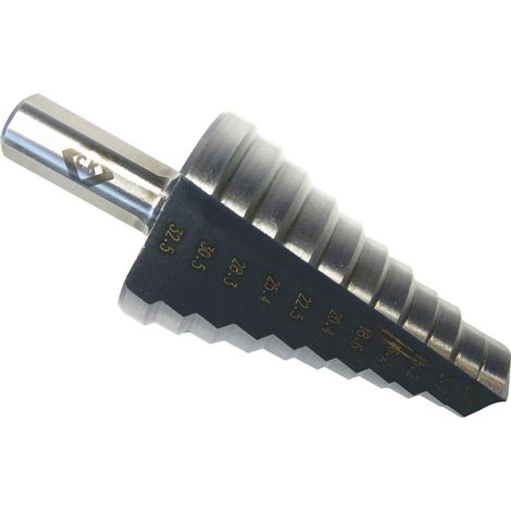 C.K T3012 HSS Stufenbohrer 12.5 - 32.5 mm Gesamtlänge 80 mm 3-Flächenschaft 1 St.