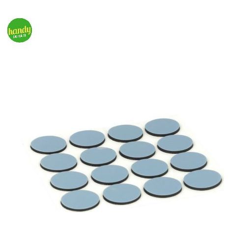 Scivoli ptfe adesivi tondi fustellati diametro 17mm pezzi 16 - masidef (1/2)