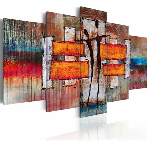 Tableau le pays de la danse - 200 x 100 cm (1/4)