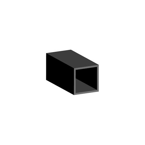 Tube carré 40 x 40 x 1,5 en fer naturel 2 tonnes