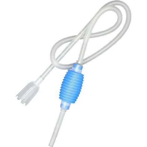 1 Pompe Aquarium Avec Filtre Graviers, Tube PVC Flexible, Système Manuel, Pour Nettoyage Sable Et Changement Eau (1/5)
