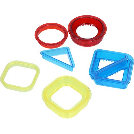 3PCS Moule à Sandwich Coupe-Sceleur pour Enfants, Moule à Pain DIY pour Petit Déjeuner (1/5)