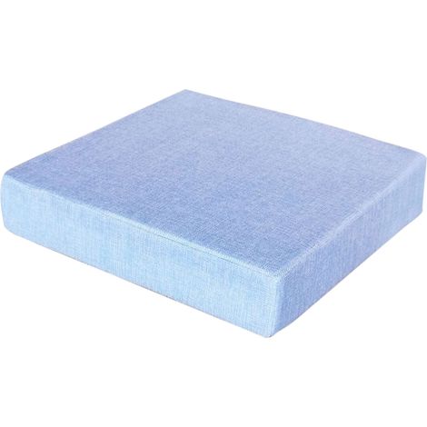 1 Cojín de asiento, espuma viscoelástica, funda impermeable, antideslizante, para silla de ruedas, oficina, coche (1/5)