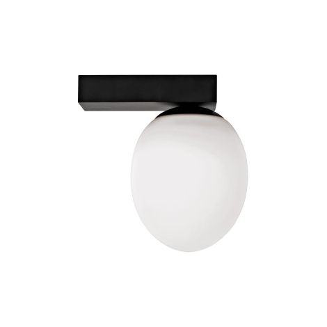 Applique Nowodvorski ICE EGG nera in vetro G9 IP44 8132