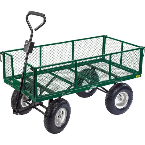 Draper Heavy Duty Steel Mesh Utility Cart with Reinforced Frame and 85634 Model Number (1/5)