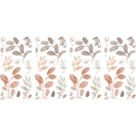 Stickers Repositionnables - Feuilles d'Automne dans les airs (1/5)