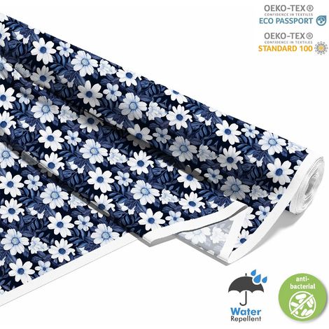 TESSUTI DECORATIVI PER ESTERNI OXFORD - Motivo Fiori I DX5488 (1/5)