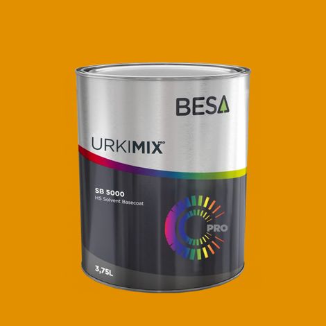 Pot de peinture Polyuréthane / bi composant Jaune Maïs RAL 1006  Brillant - 1,5 kg