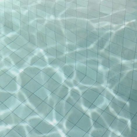 Carrelage Piscine Effet Pierre Blanc SUKABUMI White 11x11 cm - Les Carreux de Jean (1/5)