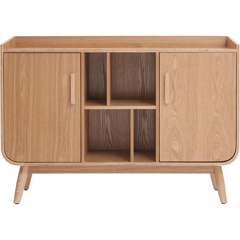 Mobiletto buffet vintage in legno noce HALLEN