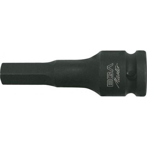 PUNTA ATORNILLADORA DE IMPACTO VASO DE 1/2 IMPACTO HEXAGONO 12MM - EGA MASTER