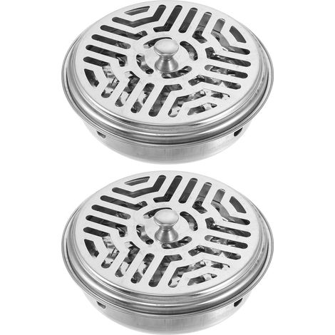 Boîte à moustiquaire HEALLILY en 2 pièces pour spirale acier (1/5)