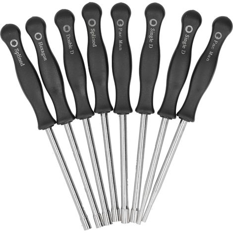 Kit de réglage de carburateur de jardin 8 pièces, outils de tournevis pour la mise au point du moteur Stihl (1/5)