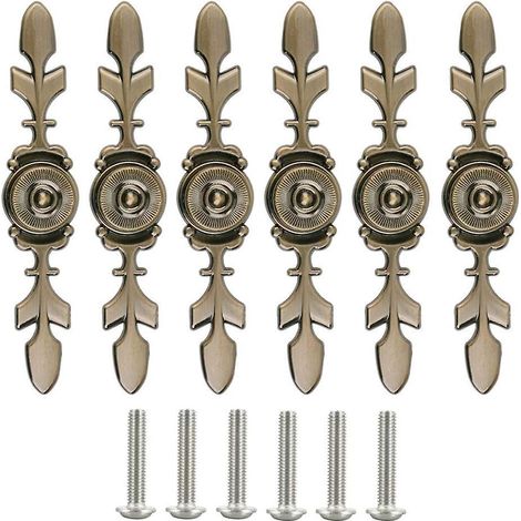 bouton Commode 6 Pices Boutons De Porte Bouton De Tiroir Poignee De Meuble Vintage Poignes De Placard Bouton De Porte Vintage Boutons De Poigne,po (1/3)