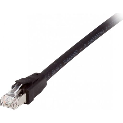 Equip Patchkabel Cat8.1 SFTP 2xRJ45 3.00m schwarz LSZH