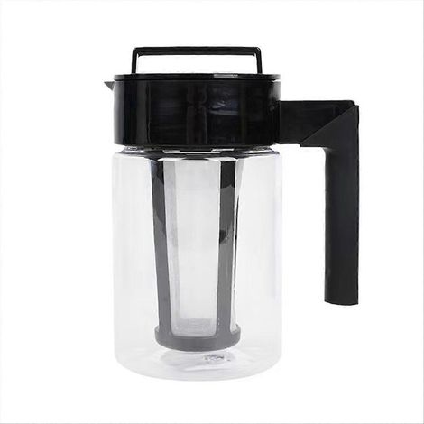 900-ml-Kaltbrüh-Kaffeemaschine mit luftdichtem Deckel und Griff. (1/5)