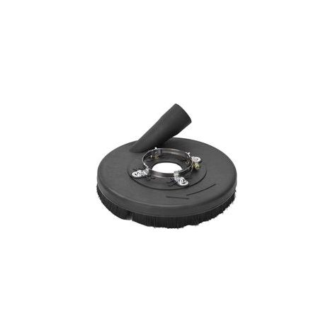 (B 180G)Cache Poussière pour Meuleuse d'Angle, Couvercle de Protection pour Collecteur de Poussière de Broyage à Sec de 7 Pouces pour Broyeur de Béton (1/4)