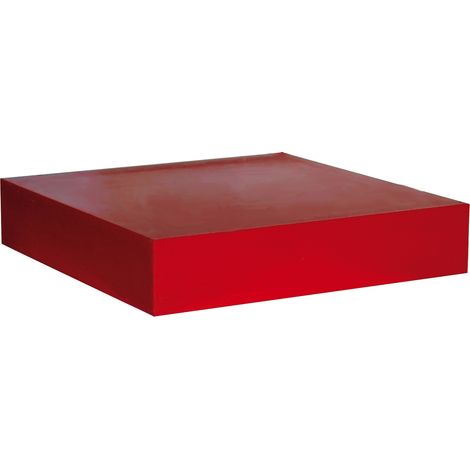 Billot Polyethylene Rouge 600 X 600 X 100 - MAP
