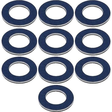 10 joints de vidange d'huile auto 90430-12031, rondelle aluminium 12x21x1,8mm (1/4)