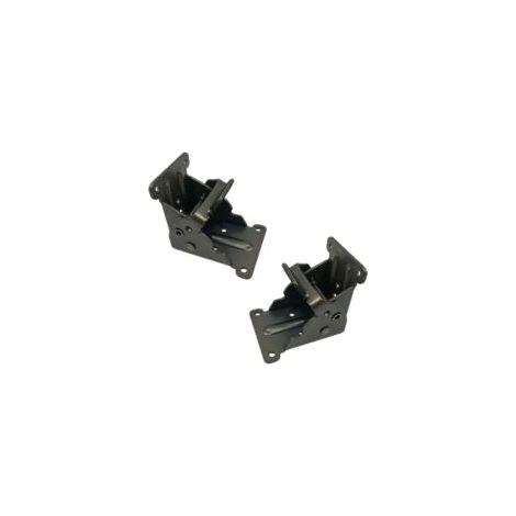 Supports pliables - charnières autobloquantes - ferrures et soufflets pour pieds - pour pieds pliants,établis pliants,buanderie,garage,bateau- Crezuo (1/4)