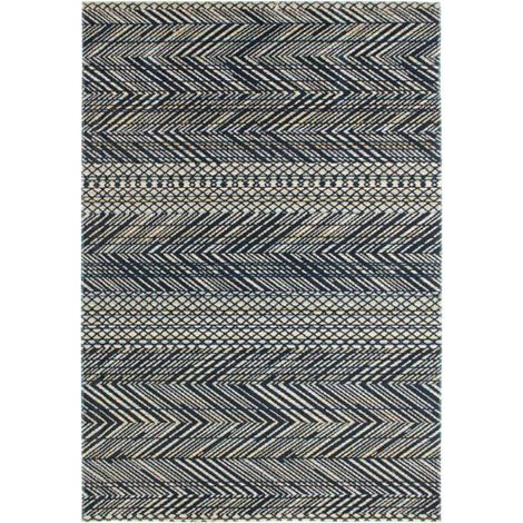 VINTAGE IN&OUT - Tapis pour intérieur-extérieur chevron noir 133x190 (1/5)