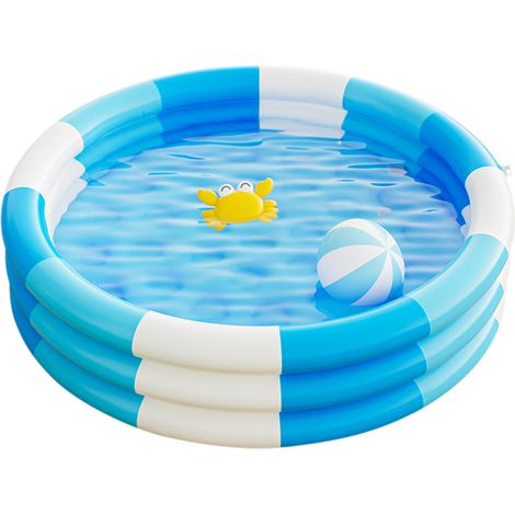 Piscine gonflable pour enfants, pour les jeux d'eau en été, conçue pour les loisirs en plein air à la maison.-AquaForge (1/5)