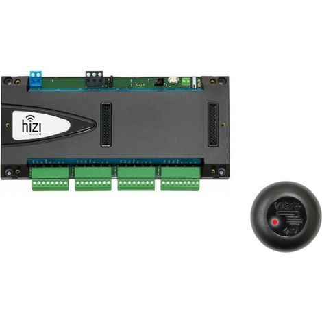 Kit HIZIKCV4P : centrale 4 portes Vigik+ avec un lecteur T25PLUS intégré - URMET HIZIKCV4P