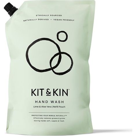Nachfüllset für ökologische, natürliche Flüssigseife (1 l) von Kit & Kin (1/5)
