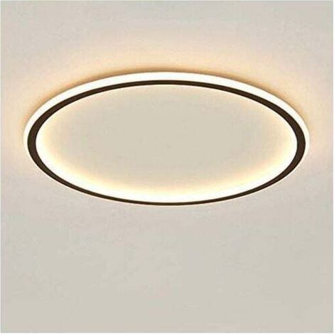 Round dimmable LED ceiling light, ring light with three changing colours, modern and trendy living room lamp for the home, bedroom, office (30 cm)