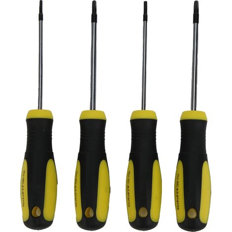 Lot de 4 tournevis triangulaires spéciaux S2, outils de réparation de précision en acier, modèle TU-780E(SD) (1/5)