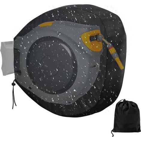 Cubierta protectora para enrollador de manguera automático de pared - Para HOZELOCK y GARDENA - 420D (1/5)