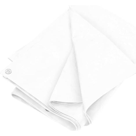 vidaXL Telone 180 g/m² 6x8 m Bianco HDPE