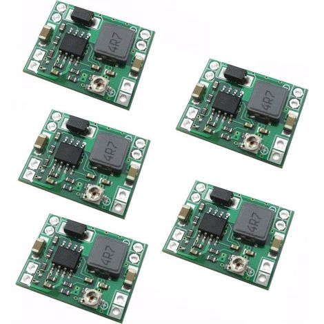 5Pcs MP1584EN ultra petit DC-DC 3A Step-Down Module réglable Buck Converter 24V à 12V 9V 5V 3V pour Arduino (1/5)