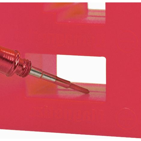 Magnétiseur/démagnétiseur en gros d'usine, tête 2 en 1, tournevis, outils pour magnétiseur/démagnétiseur, rouge. (1/5)
