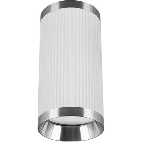 Lámpara de techo blanca cromada 35W Frida DWL GU10 Ideus 04192 (1/2)
