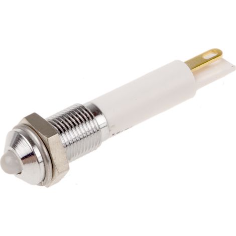 Voyant LED lumineux Vert rouge RS PRO, dia. 6mm, 12V c.c., taille de la lampe 3 mm ( Prix pour 1 )