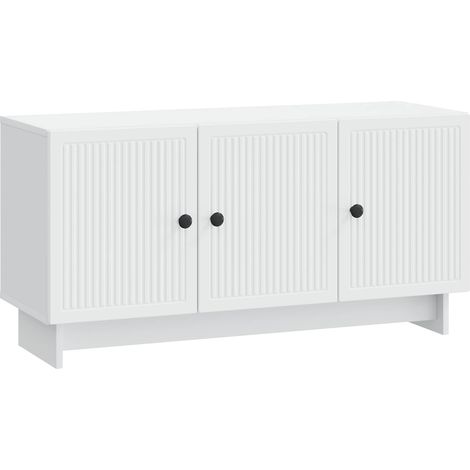TV Cabinet White 99 x 34.5 x 50 cm Engineered Wood vidaXL