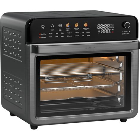 Klarstein AirGlaze Digital Hot Air Fryer  2000 W  16 programas  incl. accesorios aptos para lavavajillas (1/5)