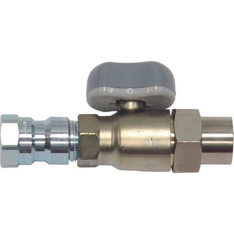 Vaillant Llave de esfera de gas de paso con dispositivo de protección contra incendios Rp 1/2, 305863
