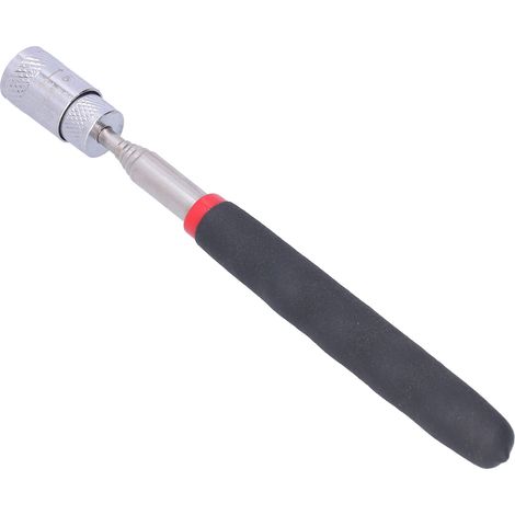 Outil de ramassage magnétique avec lumière LED, mini barre de ramassage télescopique portable, cadeau (1/5)