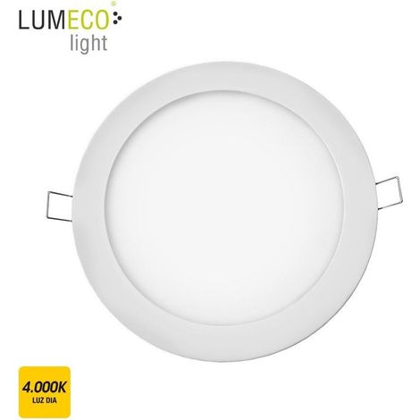 Downlight LED da incasso tondo 20w luce diurna 4000k 1500lm bianco ø22,5cm EDM