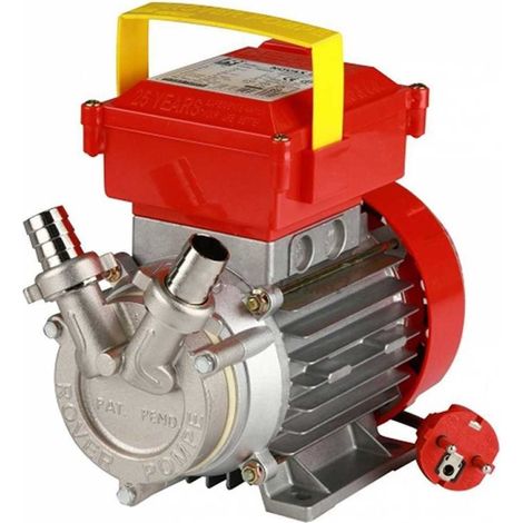 ELETTROPOMPA TRAVASO LIQUIDI Ø 20 mm - 0,5 Hp - 2850 r.p.m. - 1700 l/h - ROVER POMPE