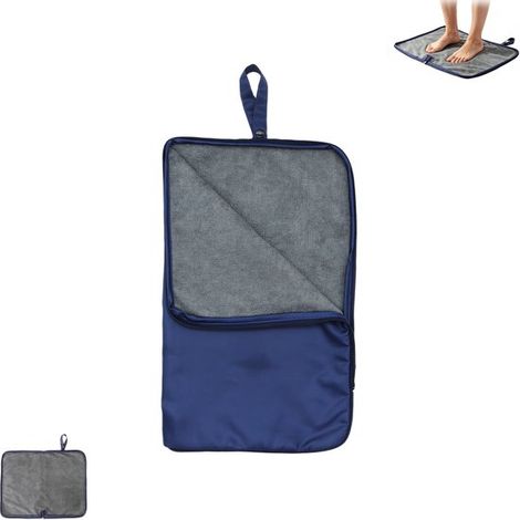 1 pezzo, salviette per piscina, borsa 2 in 1 per indumenti bagnati e asciutti, salviette con cerniera, asciugamano incorporato, borsa impermeabile per costumi da bagno, cuscino a prova di perdite da 4 (1/5)