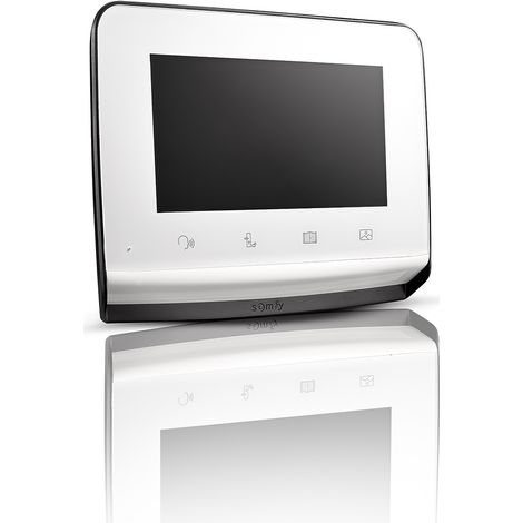 SOMFY 1870997 - Moniteur intérieur additionnel Visiophone V350 - Ecran 7 pouces