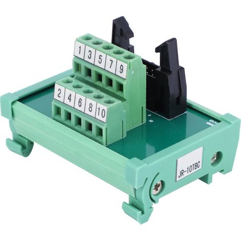 Carte de dérivation PLC IDC-10P, bornier, adaptateur de signal, module adaptateur PLC Moard (1/5)