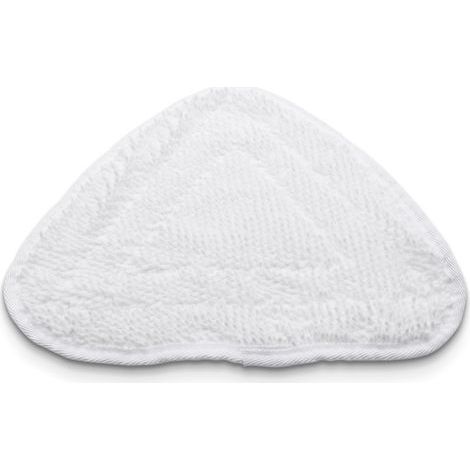 Lot de 5 chiffons de rechange, accessoire de couverture de vadrouille à vapeur en microfibre pour nettoyeur vapeur à jet chaud Vileda (blanc) (1/5)