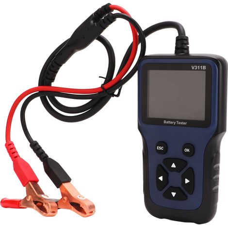 Testeur de batterie auto 12V 100-2000CCA Analyseur de charge et de circuit Outil de diagnostic pour voiture SUV bateau moto (1/5)