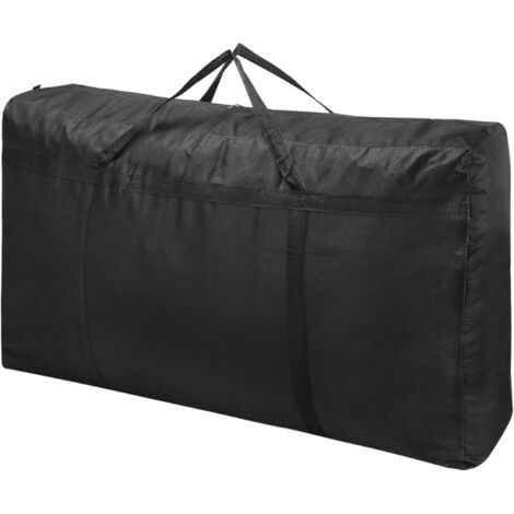 Grand Sac de Rangement, Sac Demenagement avec Poignées, Sac de Rangement de Vétements, Sac Rangement Couette, Décorations de Festival et Transport Sac Organisateur(98 x 28 x 58cm) (1/2)